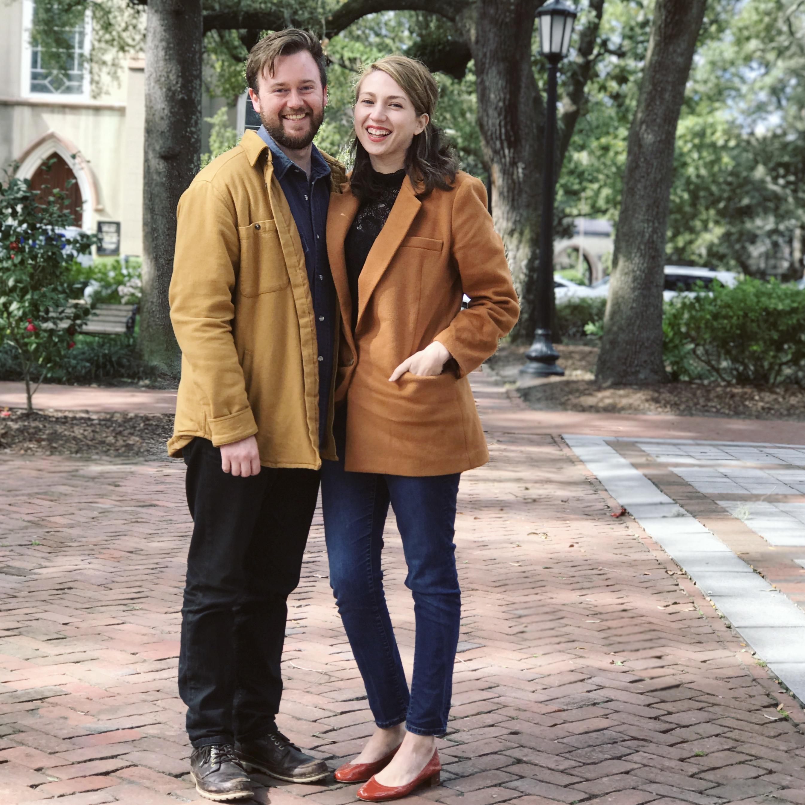 Wedding planning in Savannah, February 2017.
