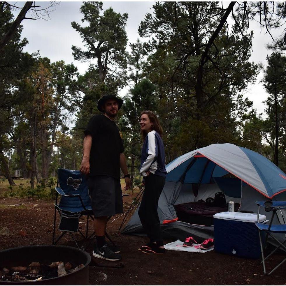 2019. Our first camping trip together. Grand Canyon