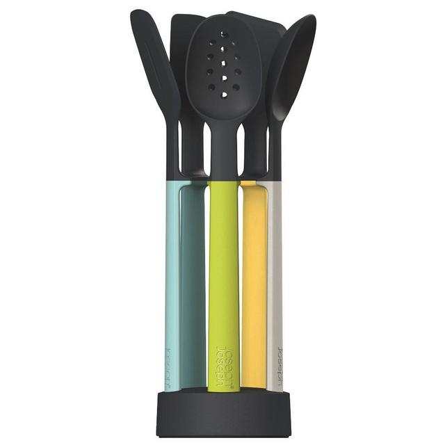 Joseph Joseph Elevate™ Silicone 5-Piece Kitchen Tool Set with Compact Stand, Opal