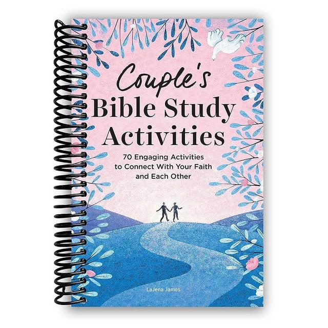 Couple's Bible Study Activities: 70 Engaging Activities to Connect With Your Faith and Each Other [Spiral-bound] LaJena James