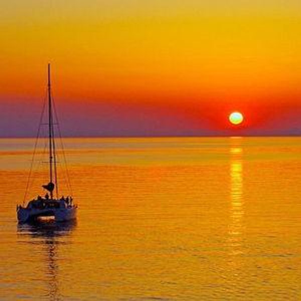 Sunset Catamaran Ride in Chania