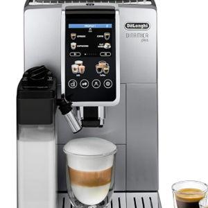 De'Longhi Dinamica Plus Fully Automatic Espresso Machine - Brew Personalized Coffee for up to 4 User Profiles, 24+ Recipes, Built in Grinder & Automatic Milk Steam Wand with 3 Frother Modes