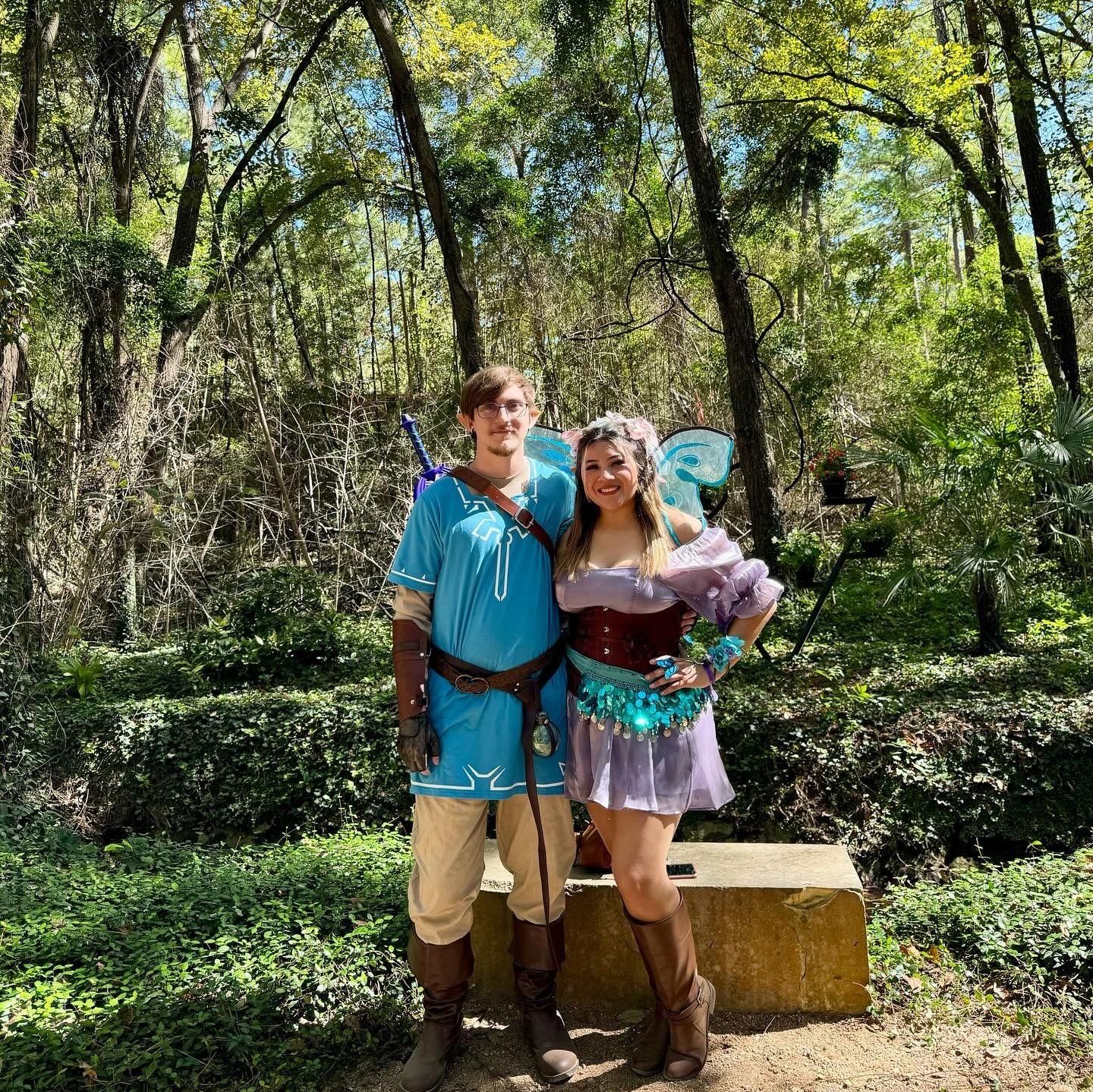 We love to dress up and go to the Renaissance Festival!