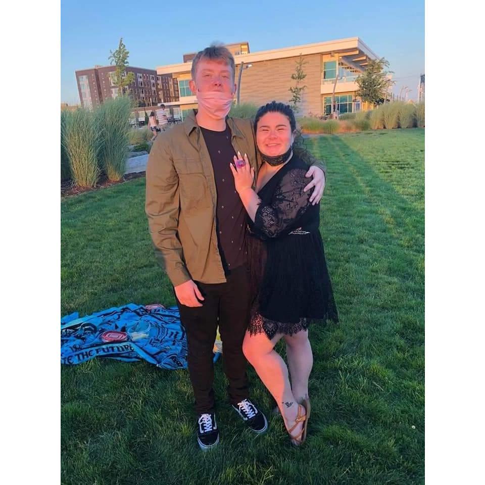 He proposed!!