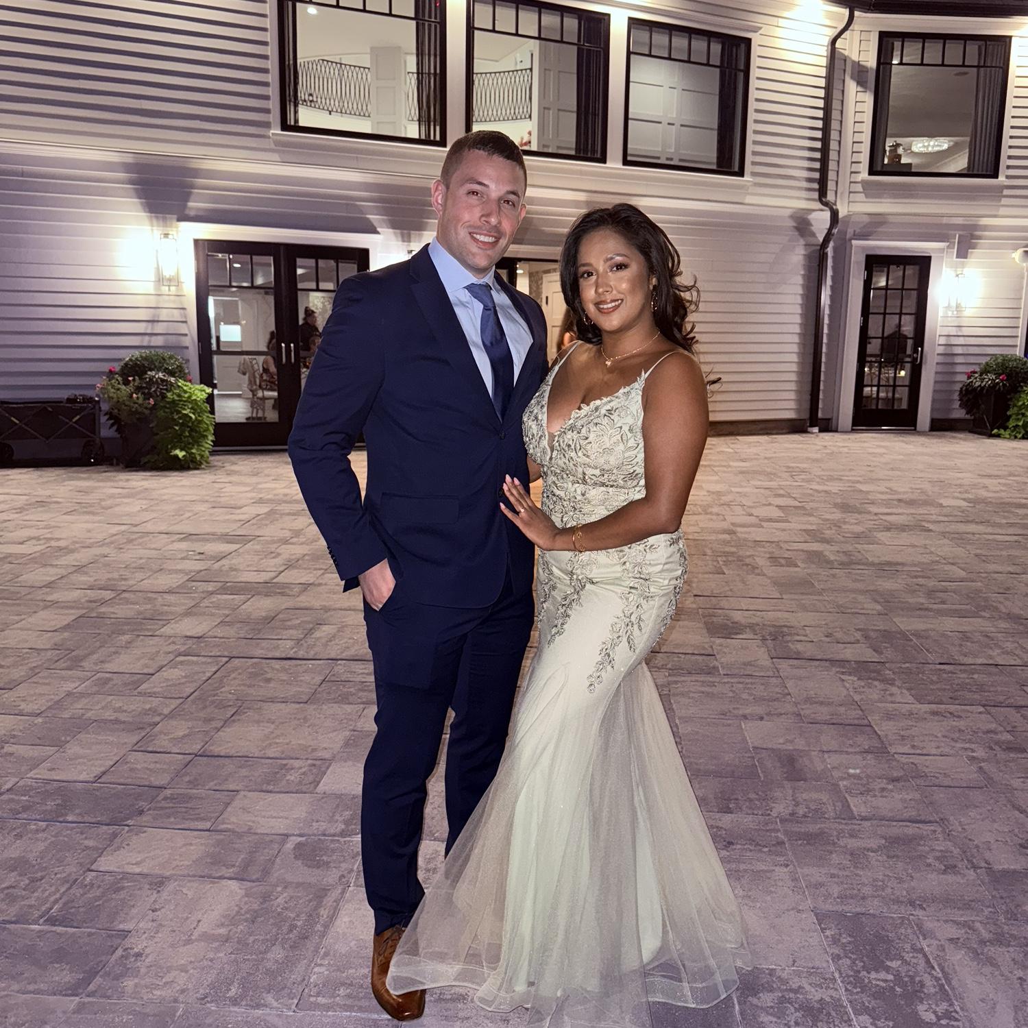 On Sep 13th 2025, the couple attended a fun wedding. Little did the couple know they’d be getting married on the same weekend - just one year later on September 12th, 2026. Best dressed guests? Yes!