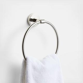 Modern Flat-End Hand Towel Ring