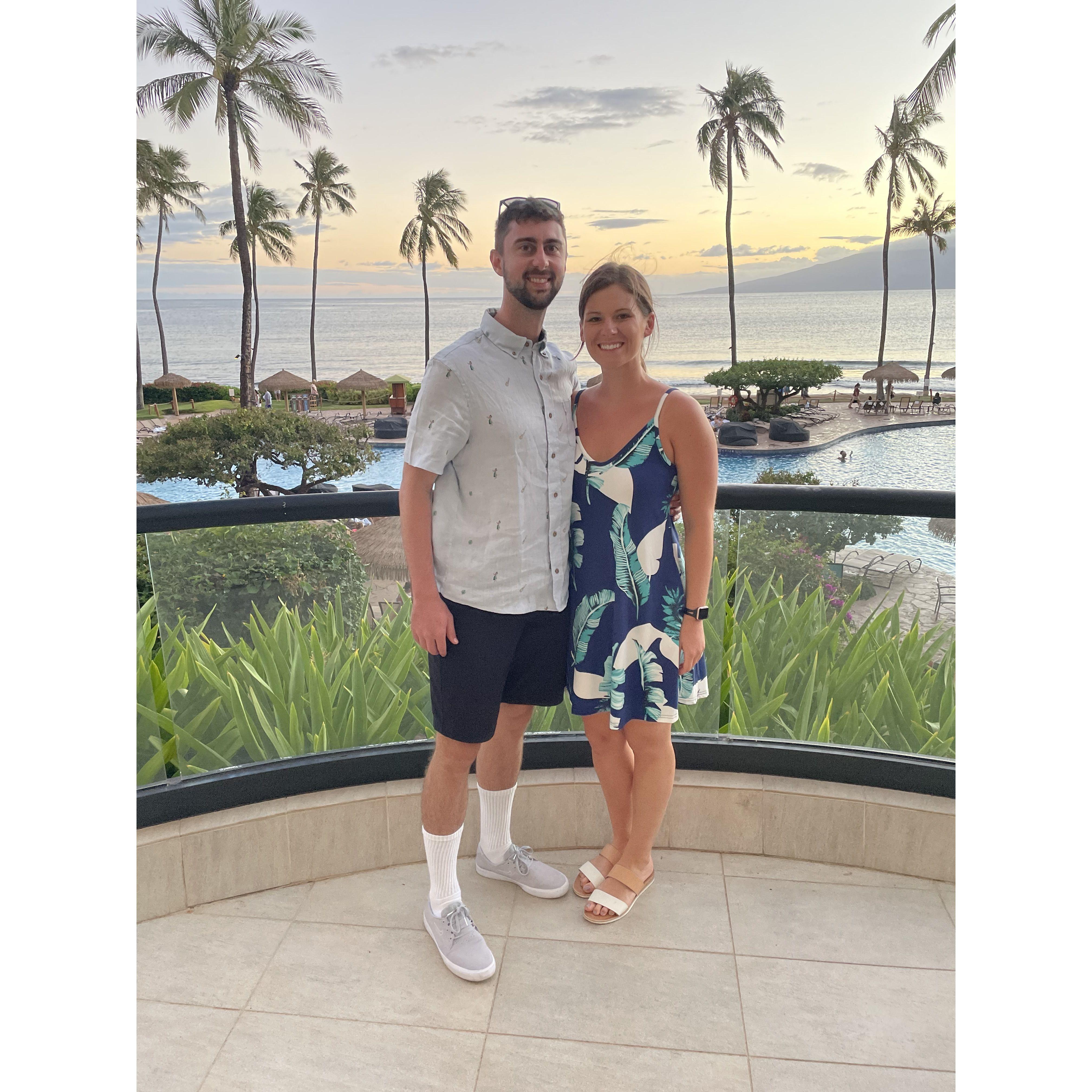 Our first week vacation together spent in beautiful Maui, Hawaii 🌺