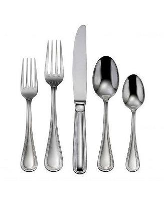 Omnia 62-PC Flatware Set, Service For 12