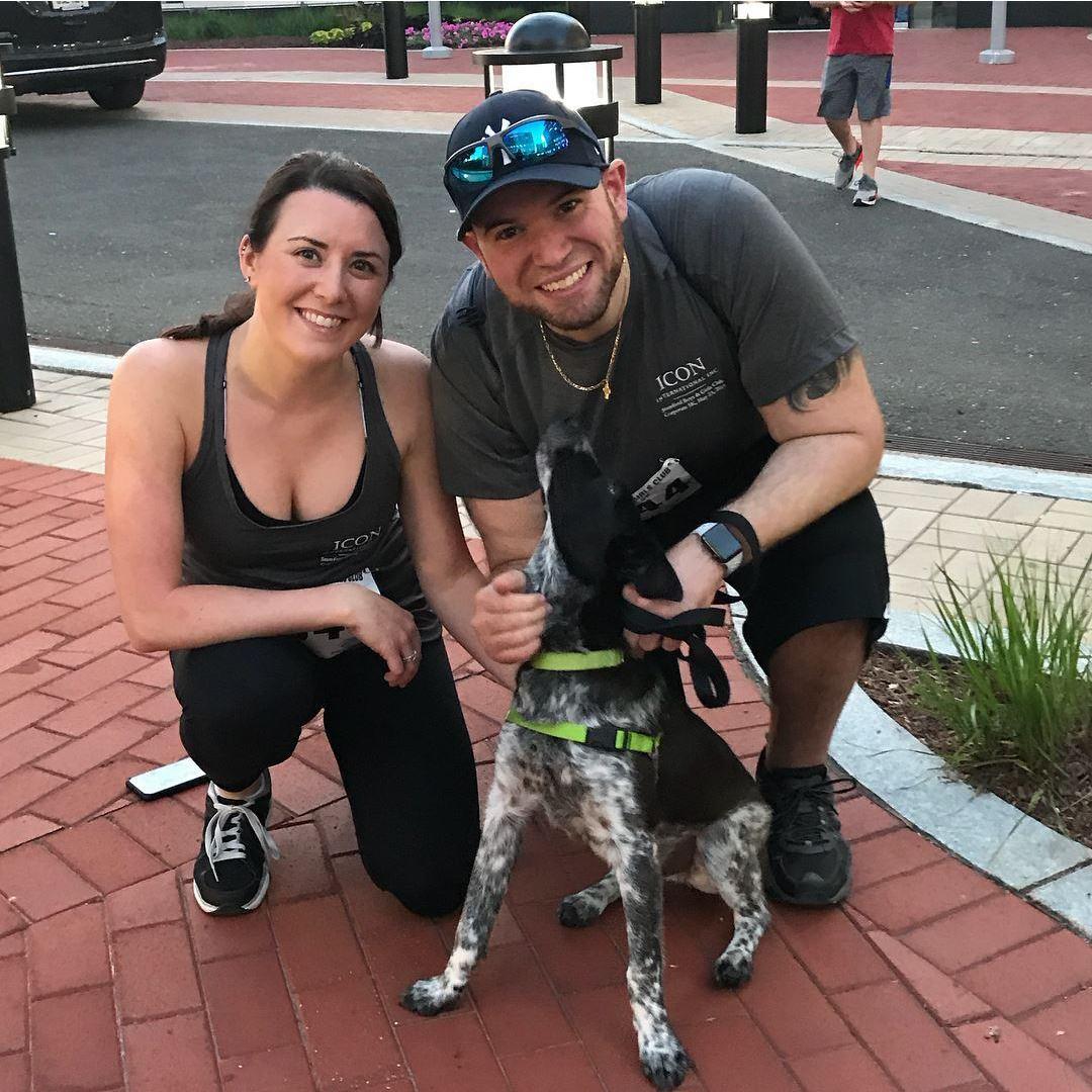 1st 5k with our boy Ryder!!
