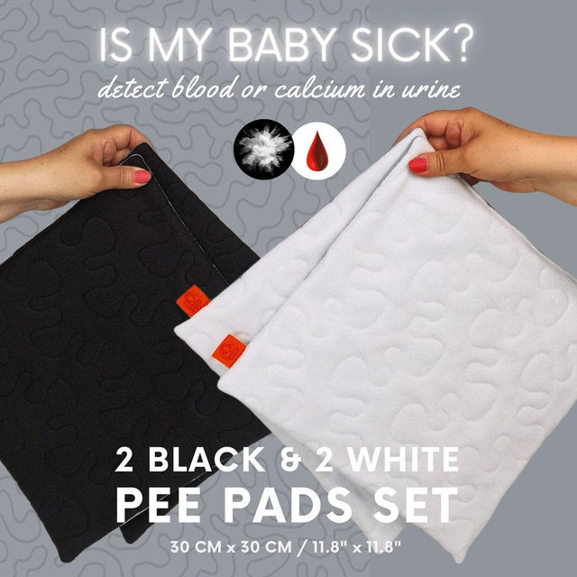 Is My Baby Sick? GuineaQueen Blood and Calcium Detection Pee Pads Set