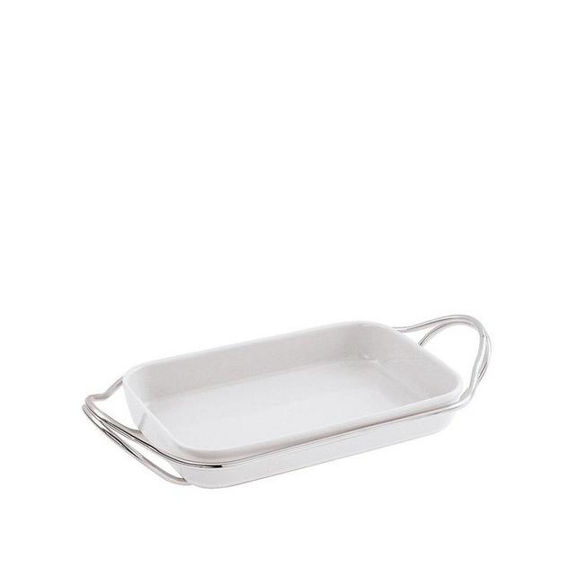 Sambonet Living Holder with Rectangular Dish