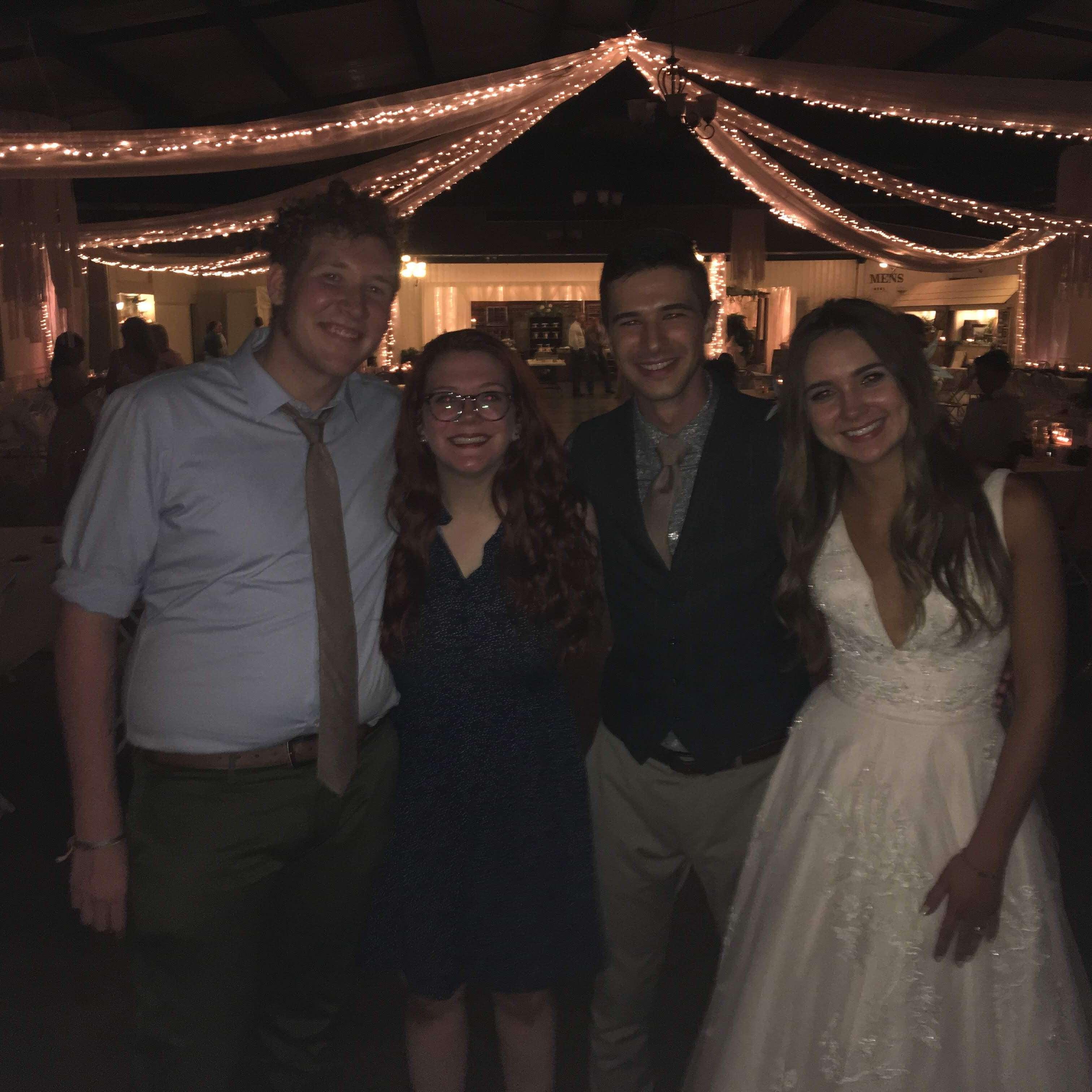 9/2/18 celebrating the wedding of Savannah and Maxwell Wright (Joe's Best Mate)