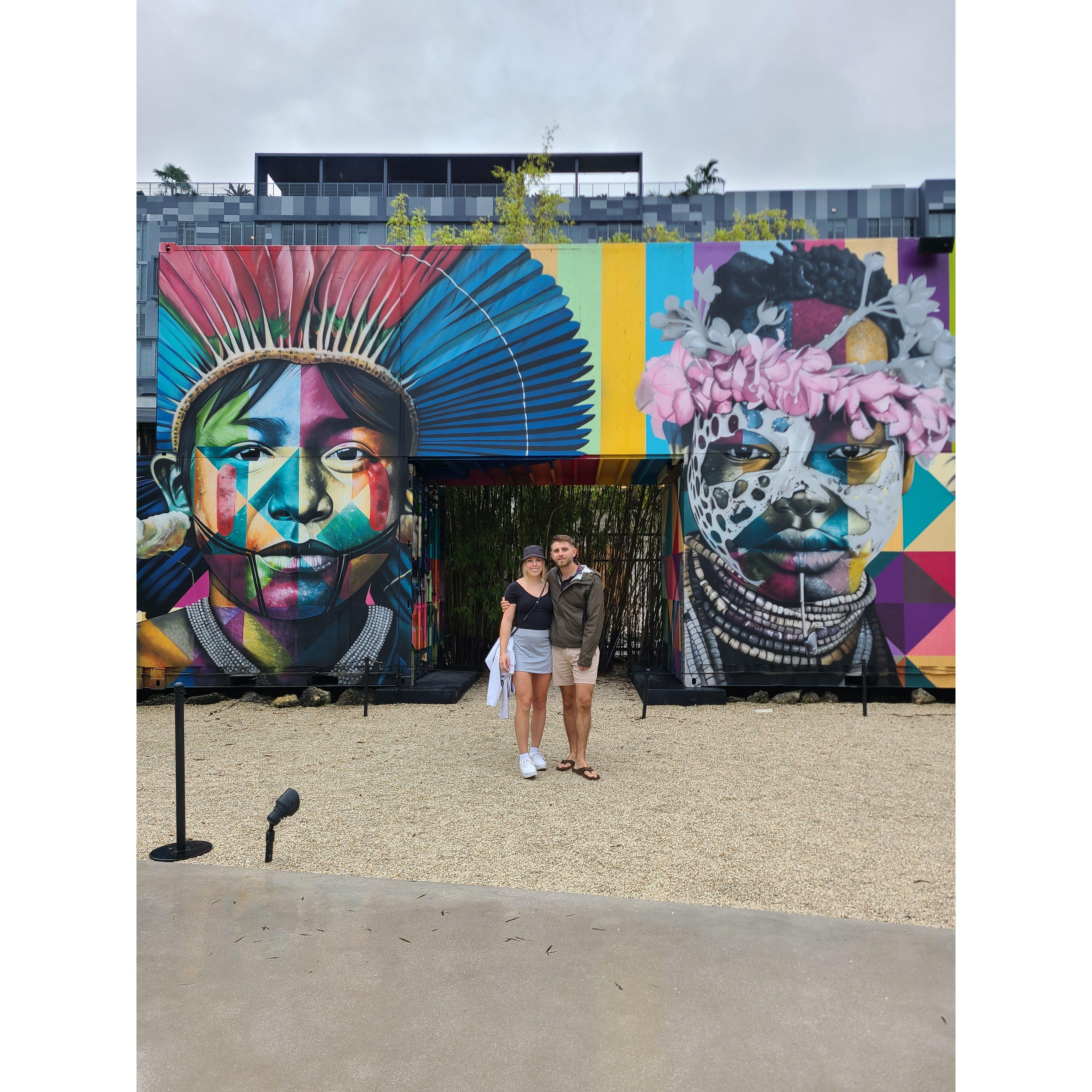 Visiting Wynwood Walls in Miami, FL