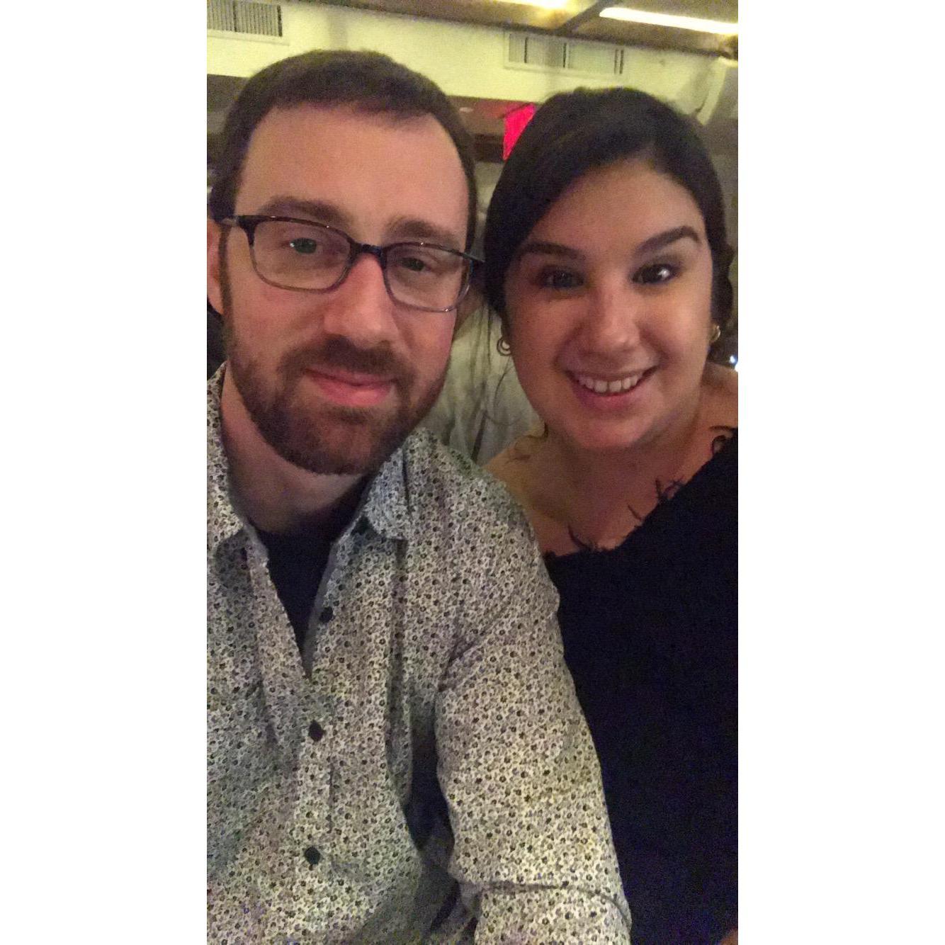 NYC Happy Hour before a concert <3