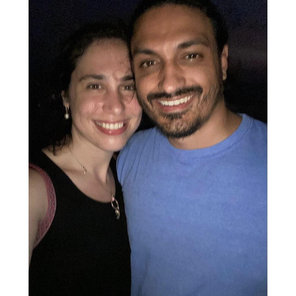 Blurry on the beach at night. Celebrating the fourth of July.