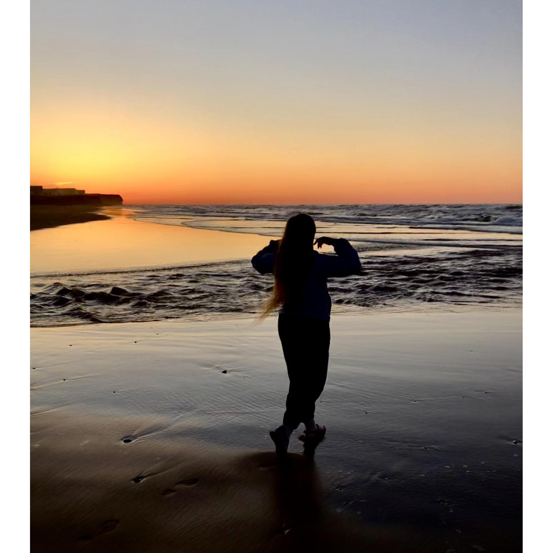 Sunset silhouettes