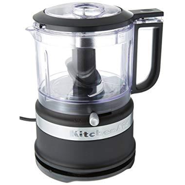 KitchenAid KFC3516BM 3.5-Cup Food Chopper, medium, Matte Black