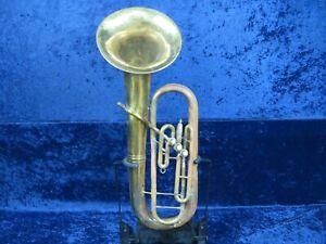 Details about King 3 Valve Baritone Horn Ser#224261 Plays Great with a Nice Sound