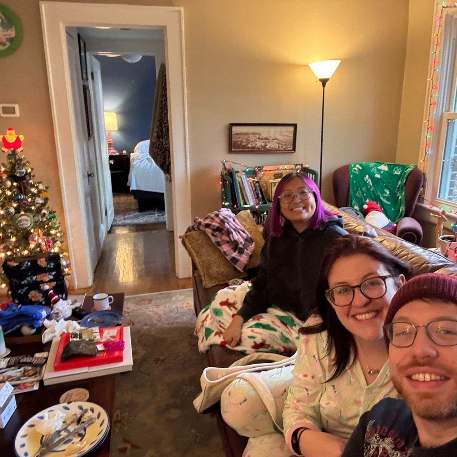 December 2024. Our first Christmas together (feat. Sally)!
