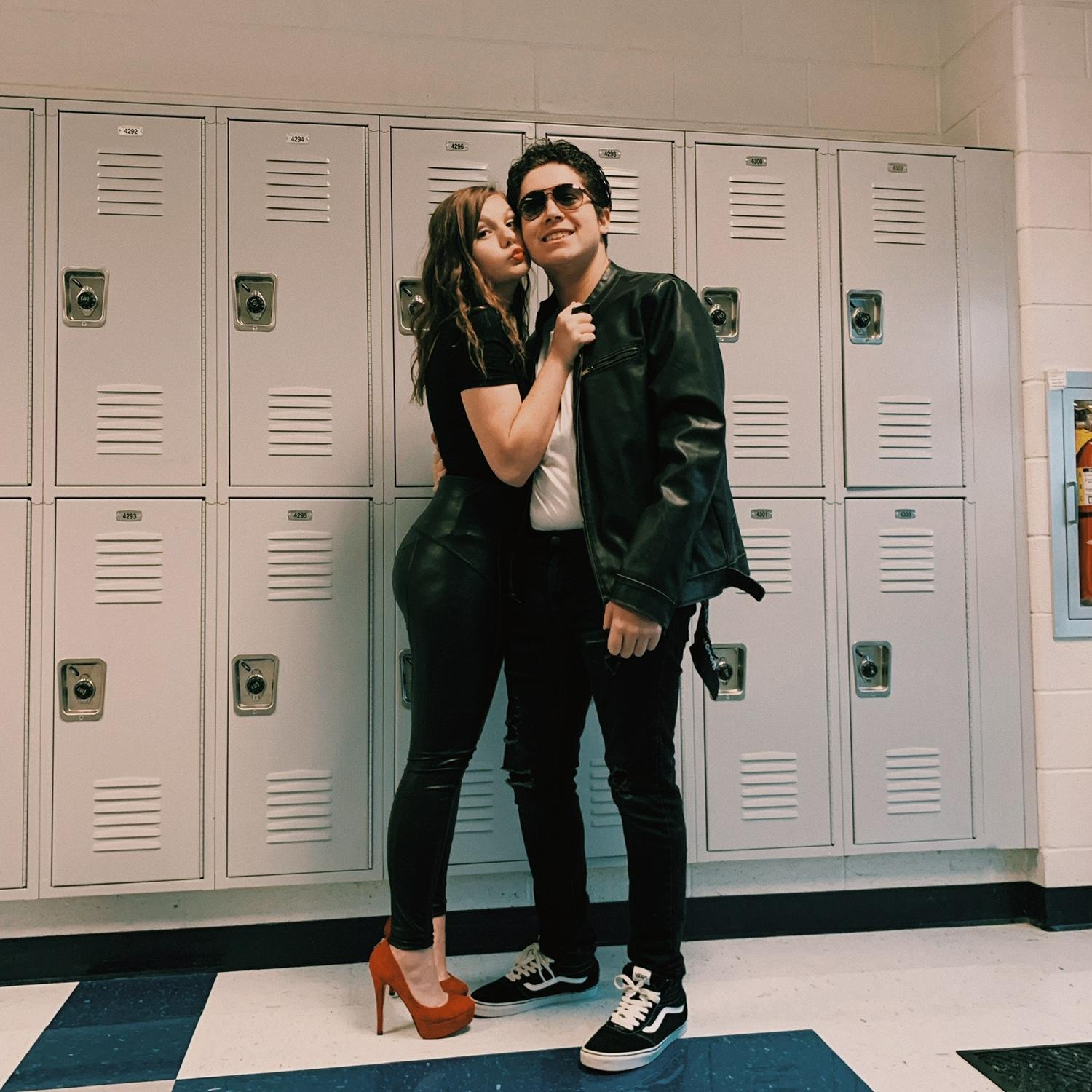 Our Halloween costume at school!