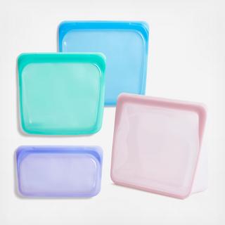 Reusable Silicone Bags - 4-Piece Set