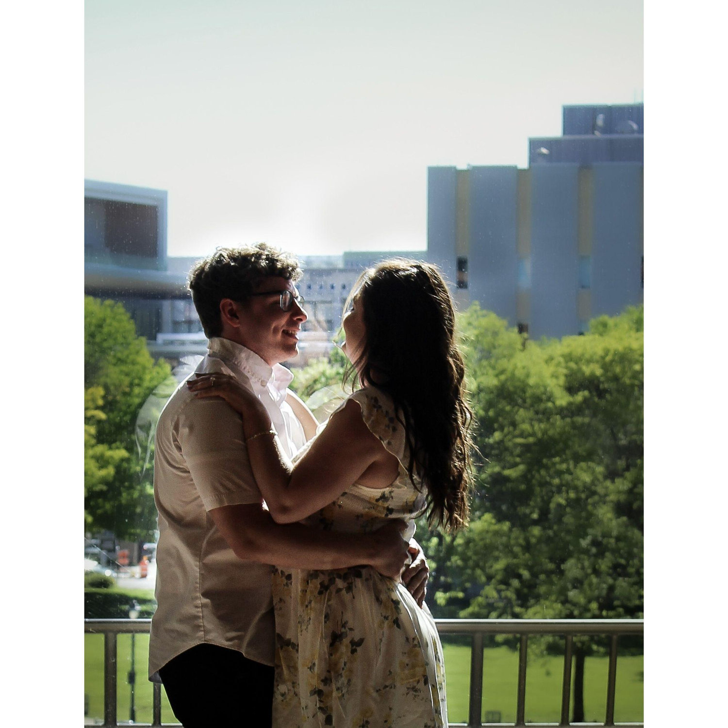 Right after saying I do!