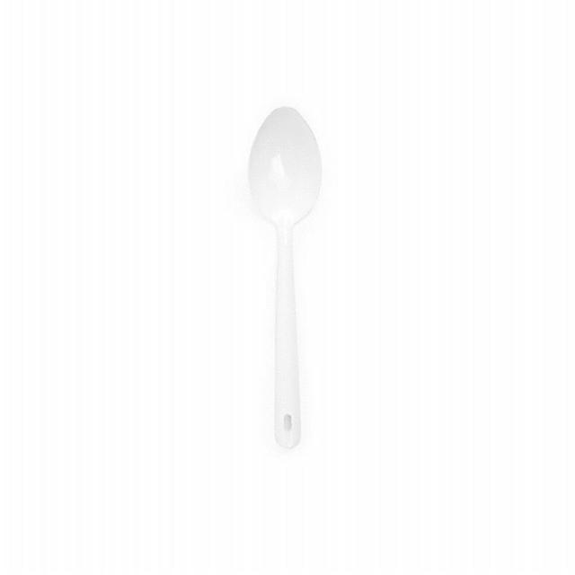 Pacifica 12 inch Serving Spoon - white