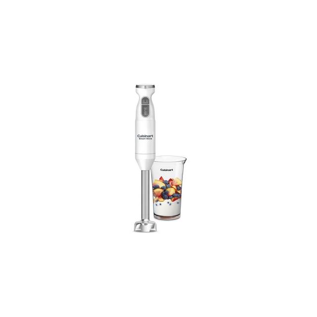 Cuisinart Smart Stick White Plastic Hand Blender 16 oz 2 speed.