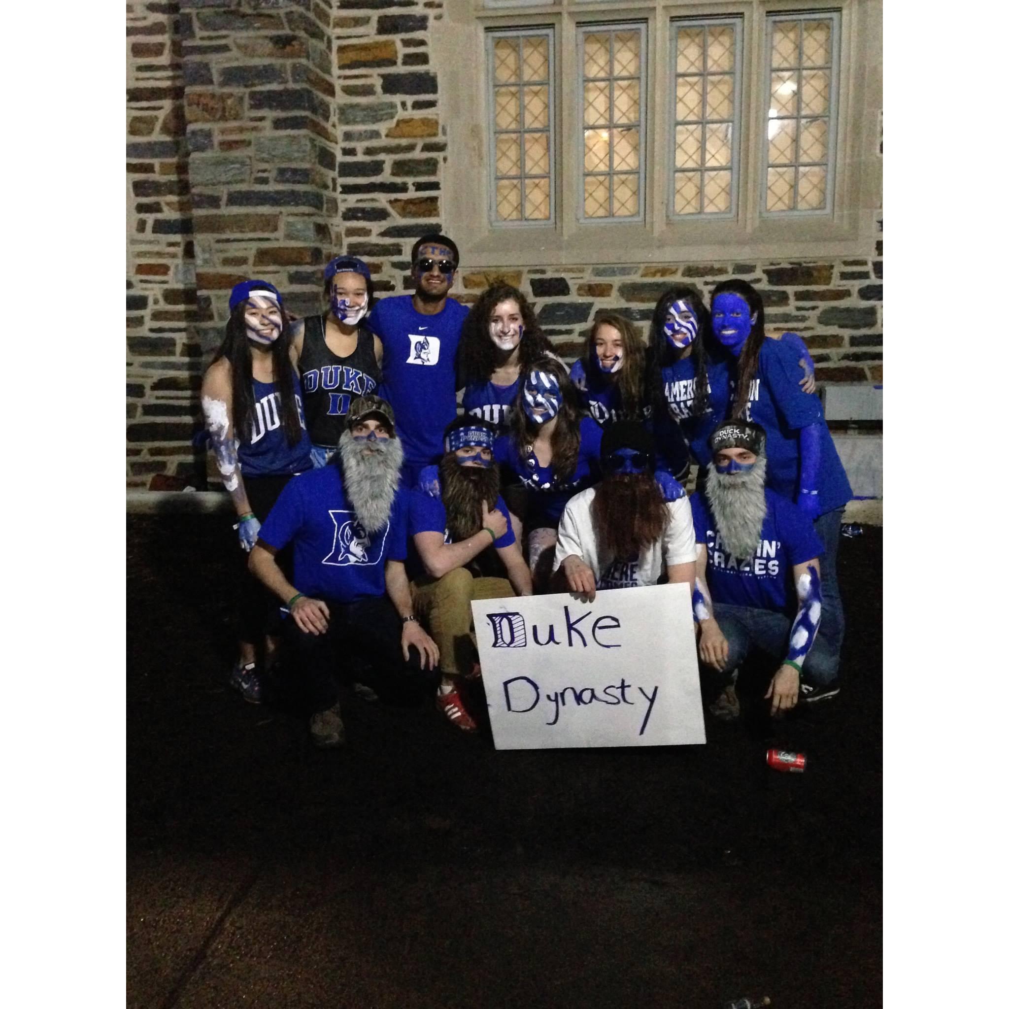 Durham, NC
Freshman Duke UNC game