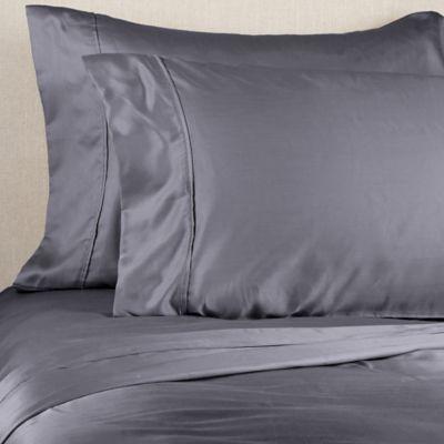 Brookstone® BioSense™ 500-Thread-Count Lyocell King Sheet Set in Charcoal