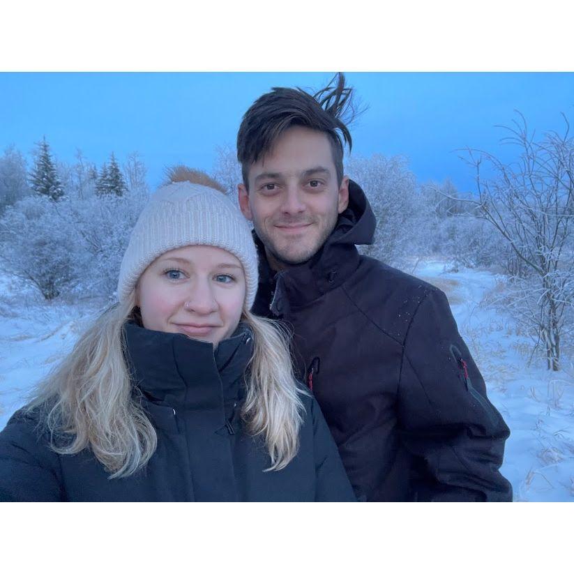 Very very very cold winter walk. Fort St. John, BC - February 2023.