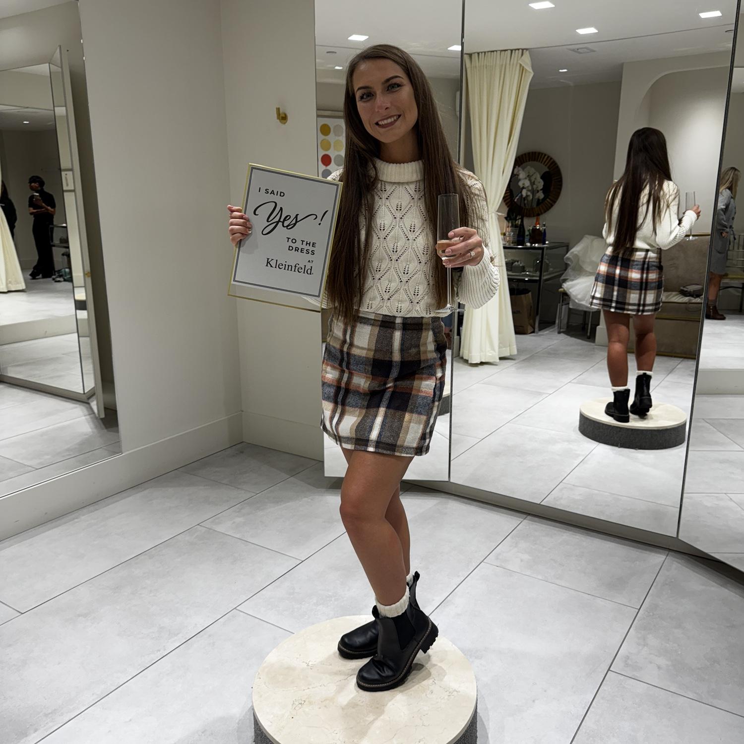 I SAID YES TO THE DRESS!