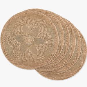 Atlas Polyester Round Placemat (Set of 6)