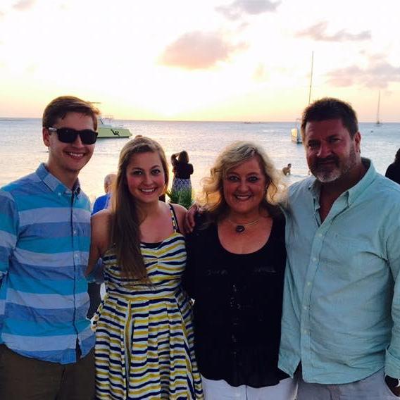 Thiel Family! L to R: Jackson, Olivia, Lisa, and Doug.