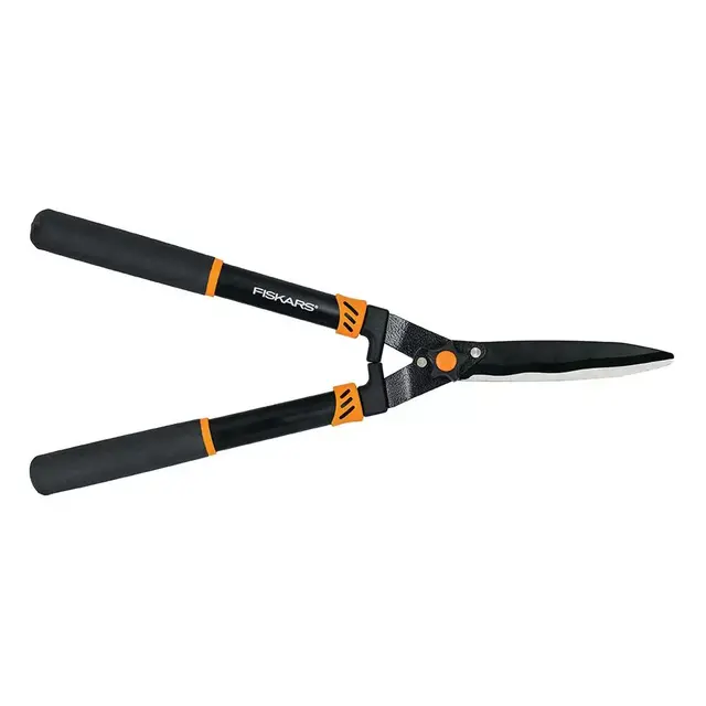 22 in. Wavy-blade Hedge Shears with Adjustable Blades