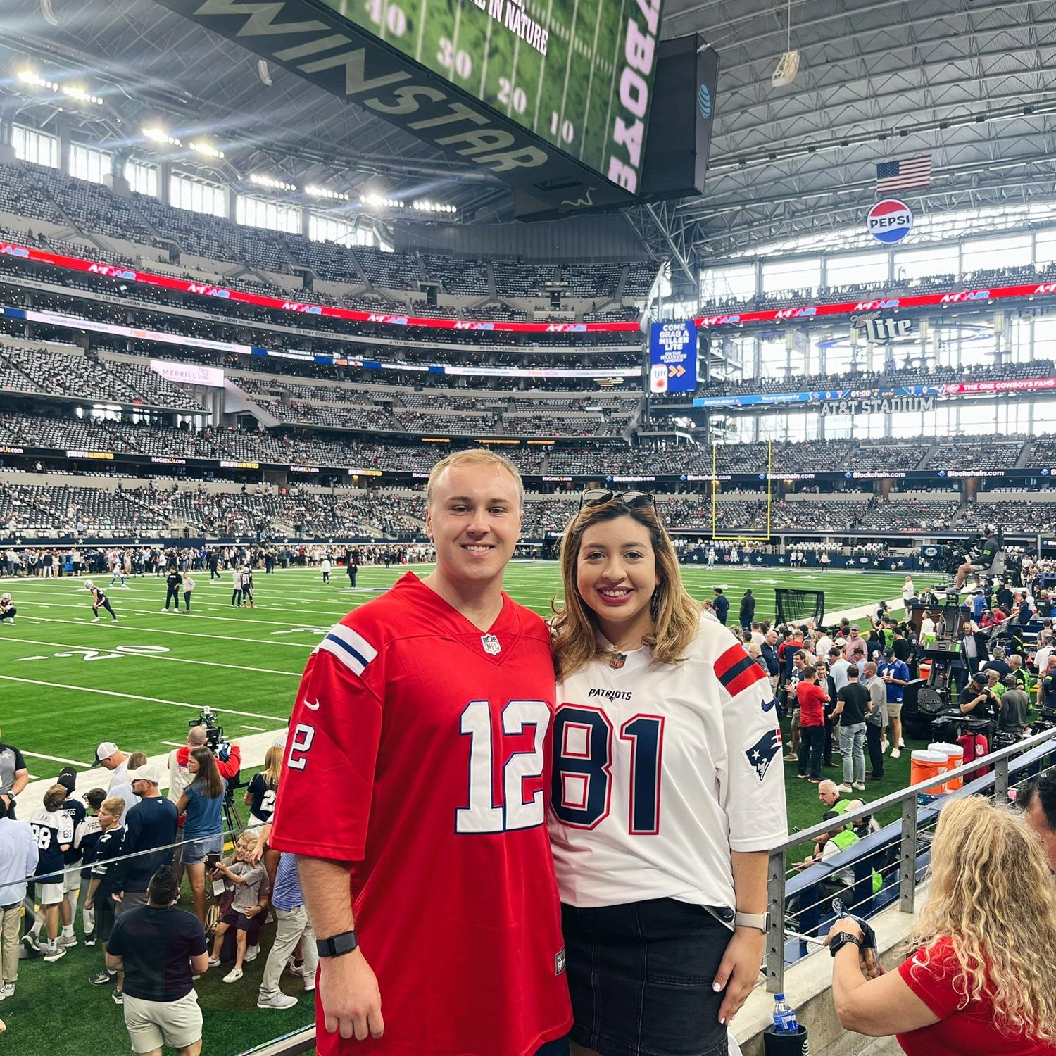 New England Patriots vs. Dallas Cowboys, October 2023