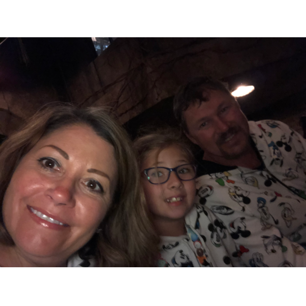 Lil's and us at Disneyland!