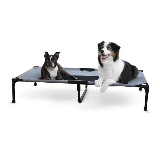 Outdoor Pet Bed, Gray, X-Large
