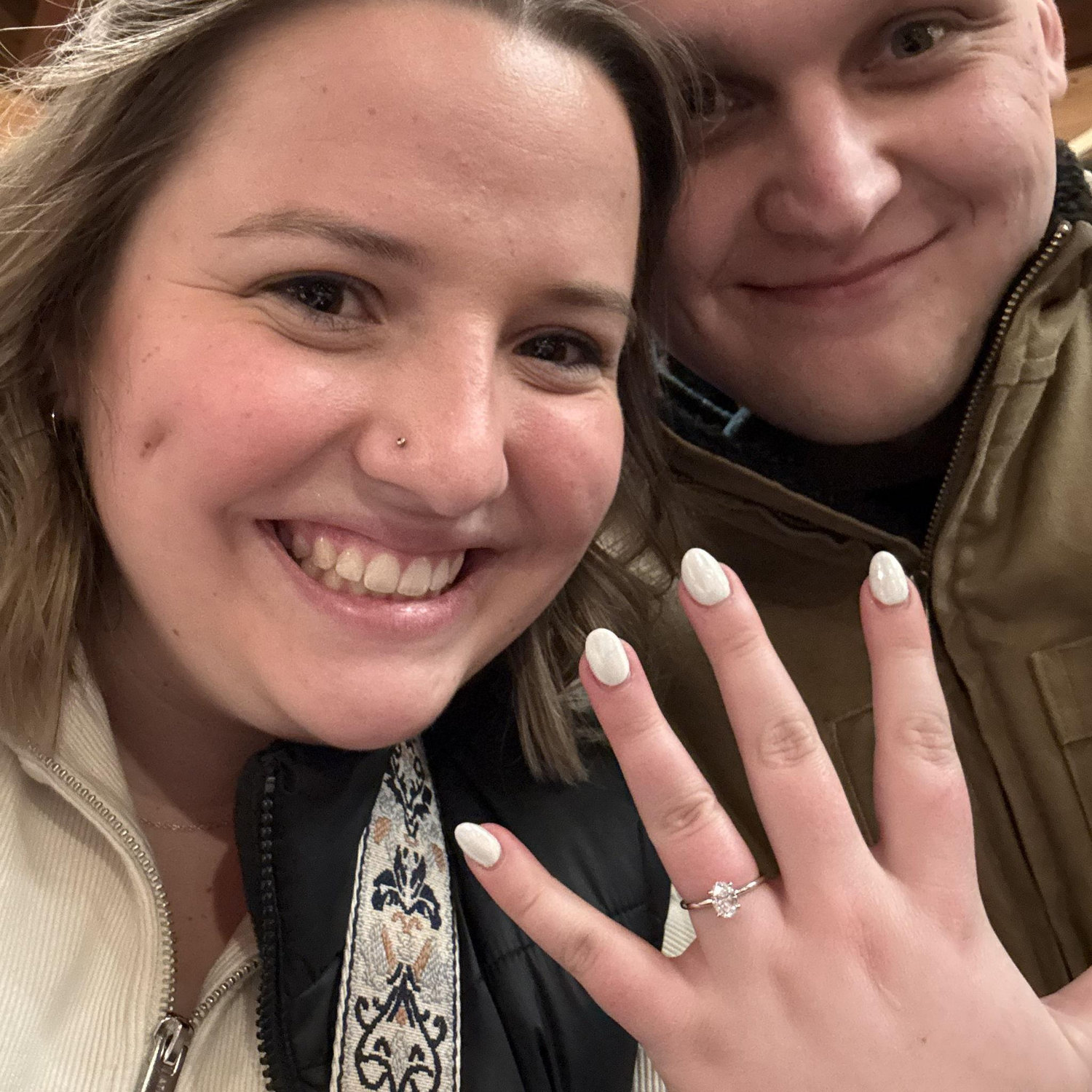 Celebrating our engagement!