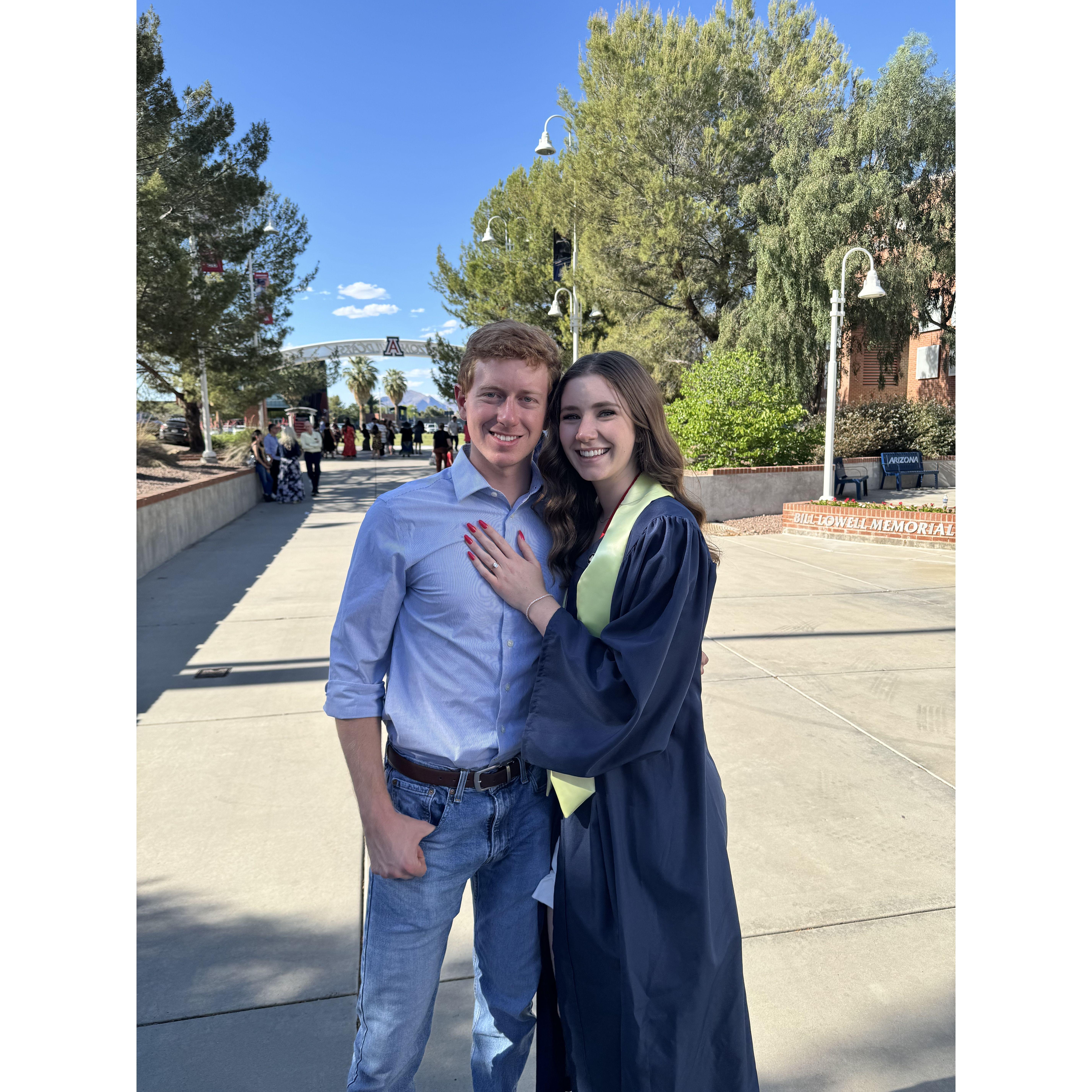 Lauren's college graduation!