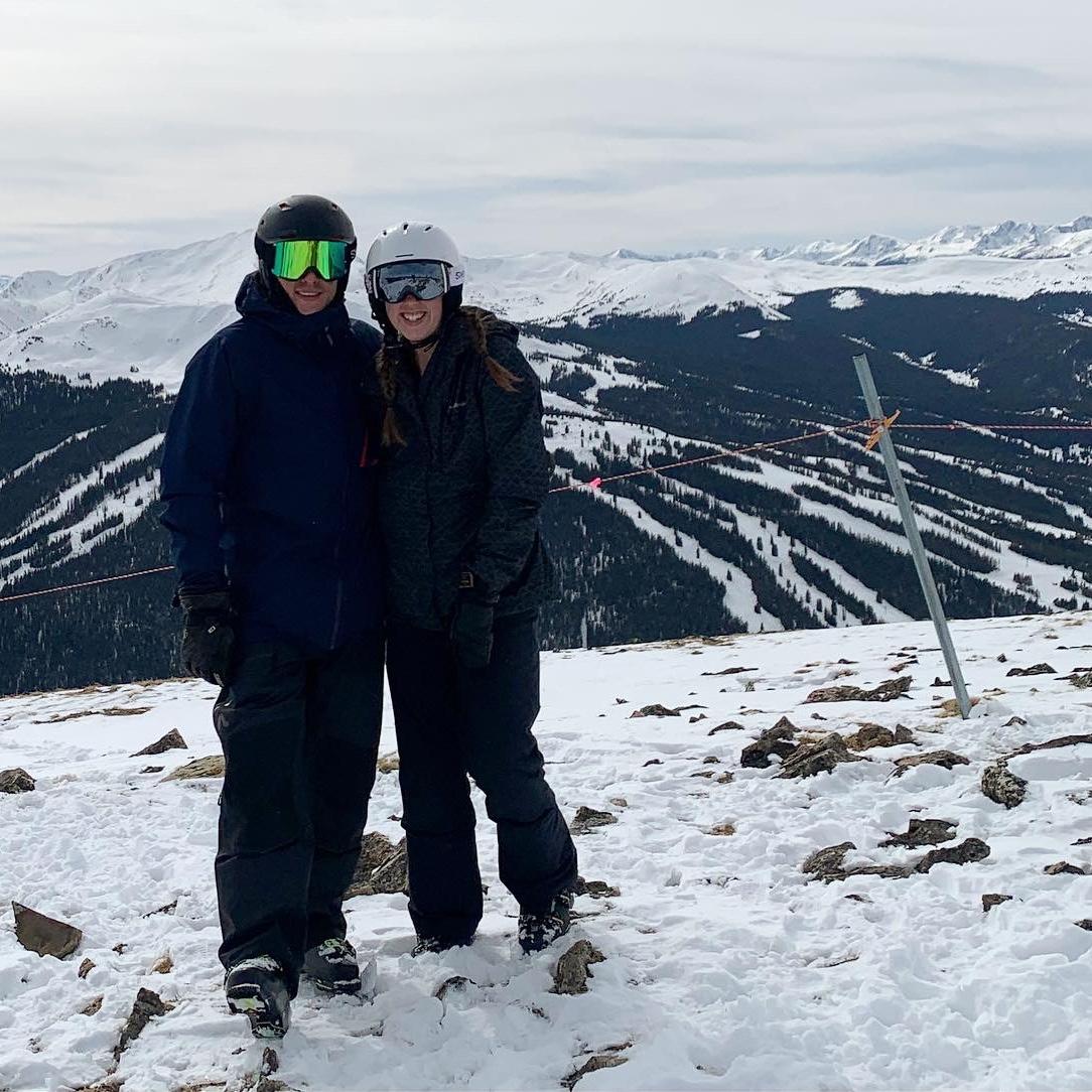 Hike up peak 6 at Breckenridge Ski Area