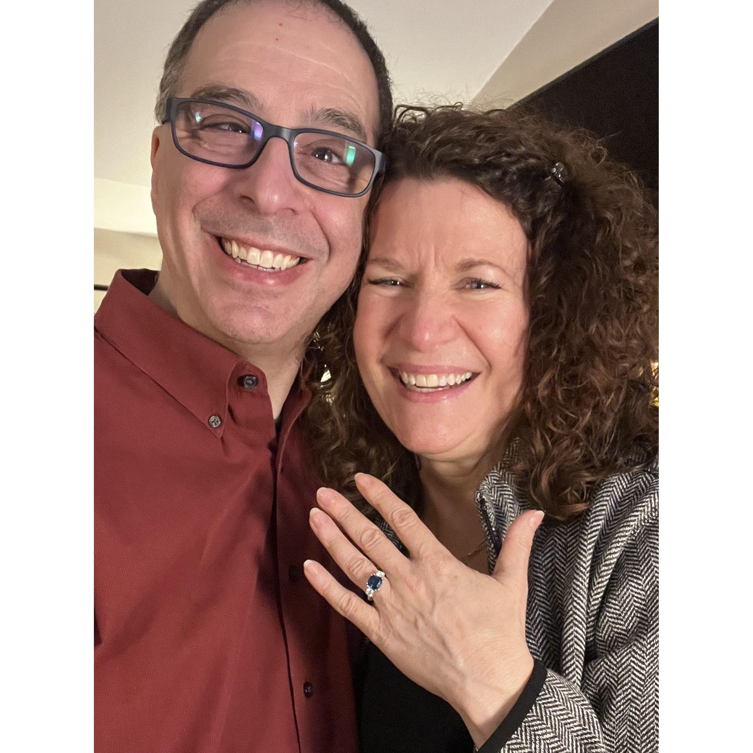 She said 'Yes!' 💍❤️ Can’t wait to spend forever together.