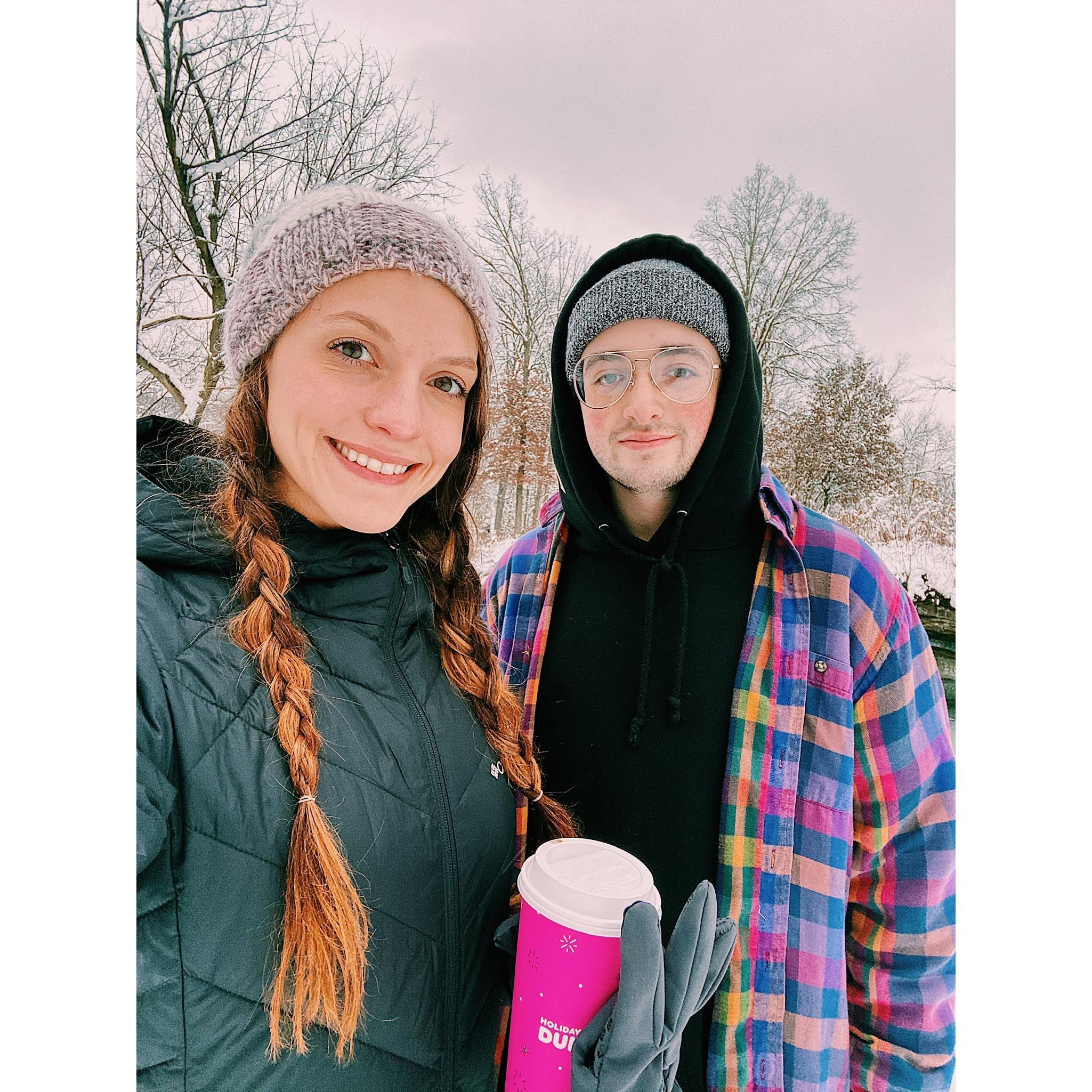 Snowflakes and coffee dates