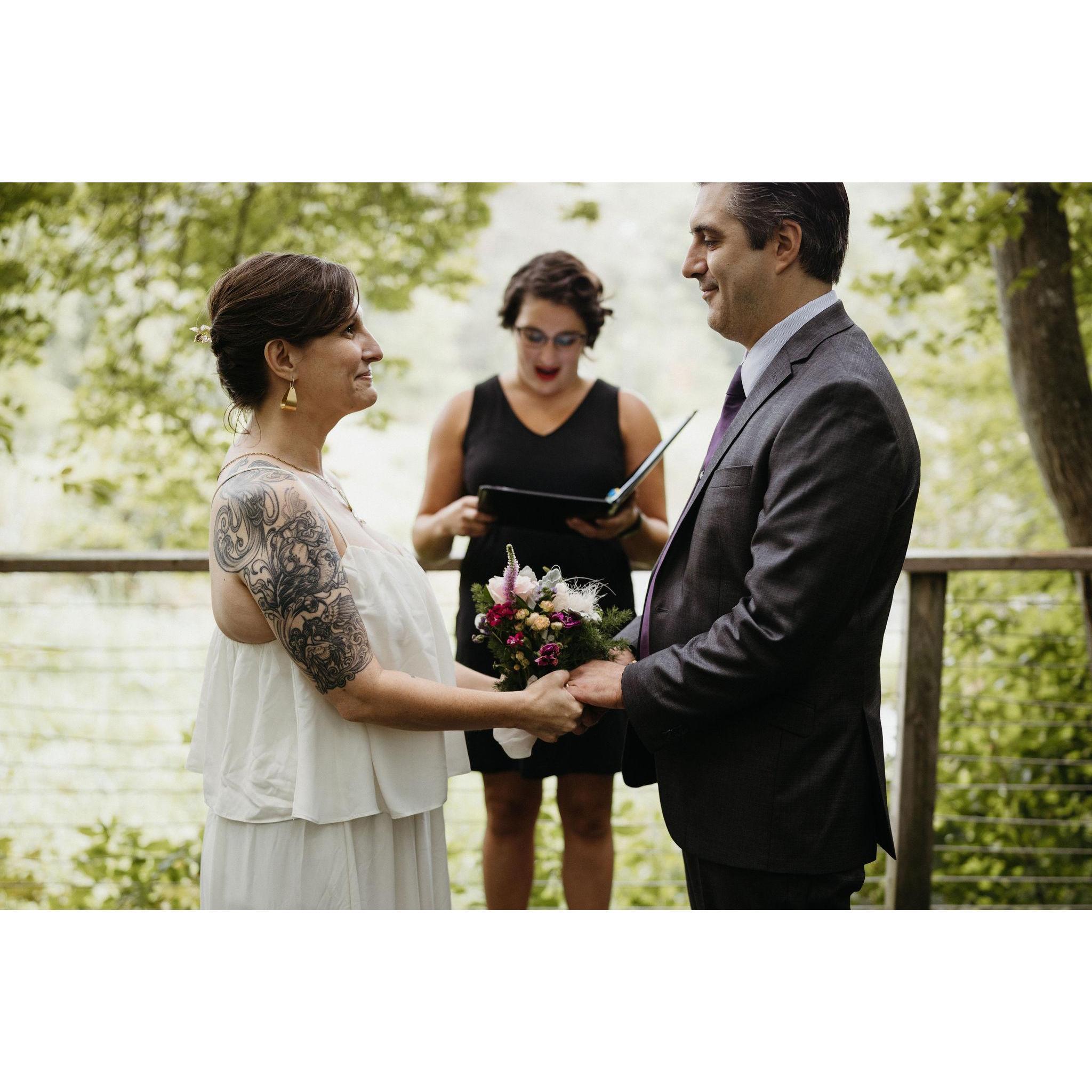 "I now pronounce you..."