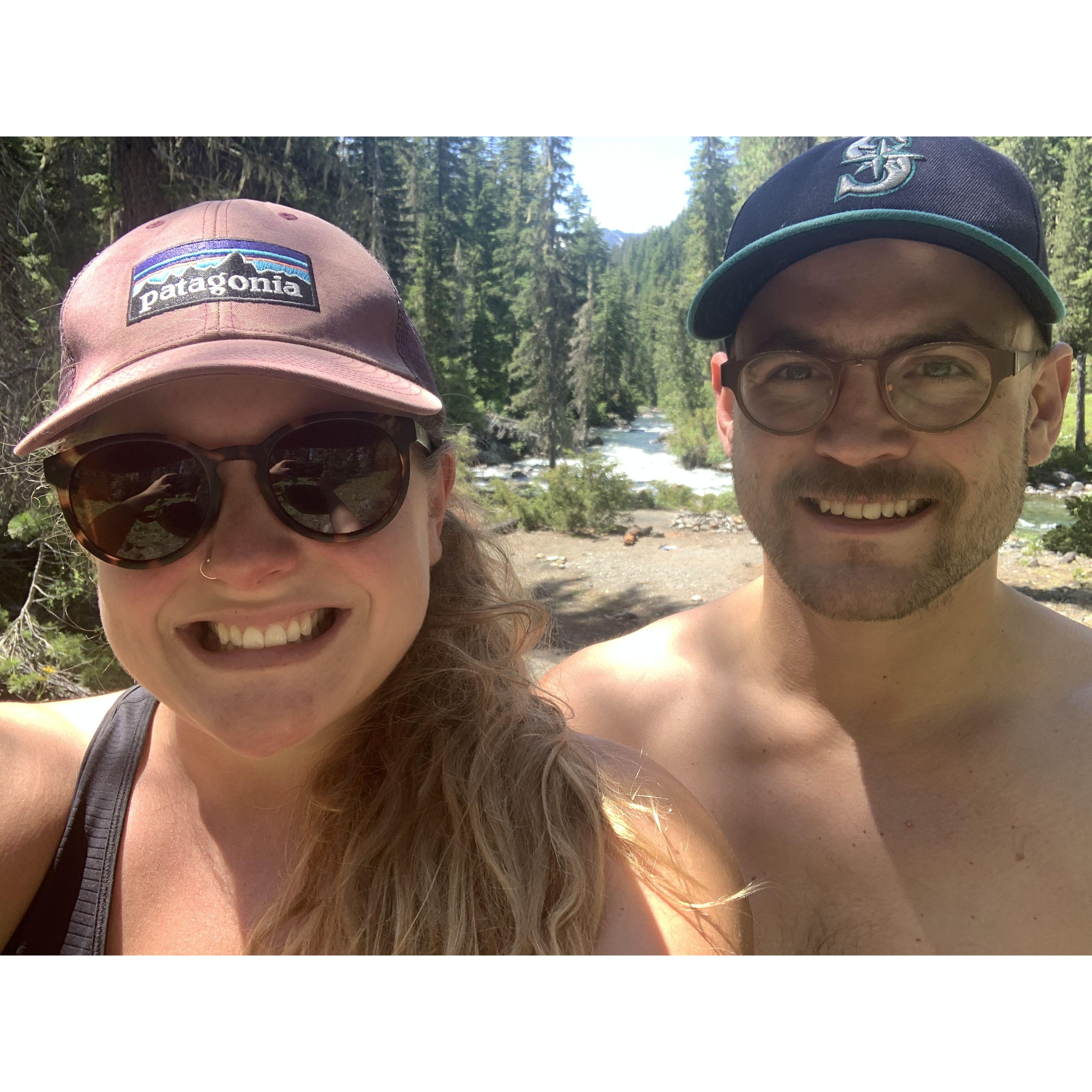 Peyton's first camping trip!