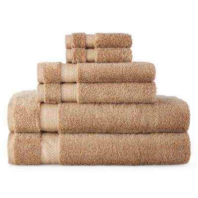 Royal Velvet® Luxury Egyptian Cotton Loops 6-pc. Bath Towel Set