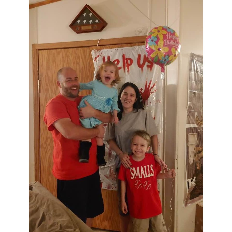 this was our first real family photo