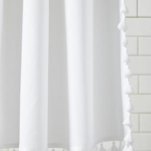 French Tassel Shower Curtain