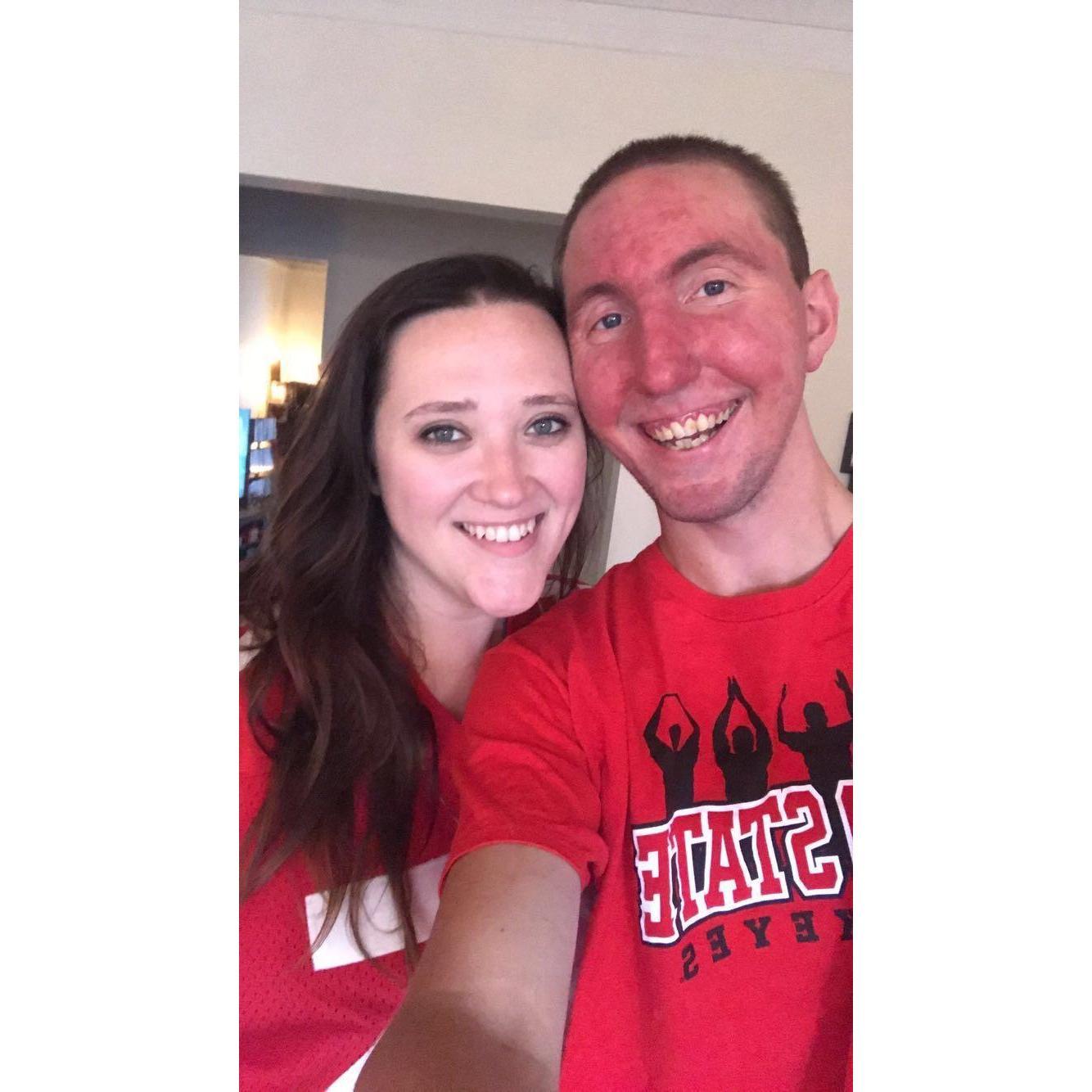 We always support each other's teams!