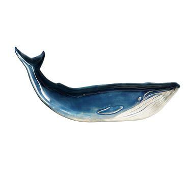 Whale Melamine Serving Platter